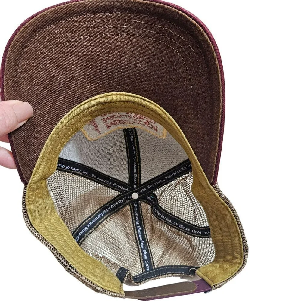 Marmot Mountain Trucker Hat Mesh Adjustable‎ Snapback Cap Faded Hat Outdoor